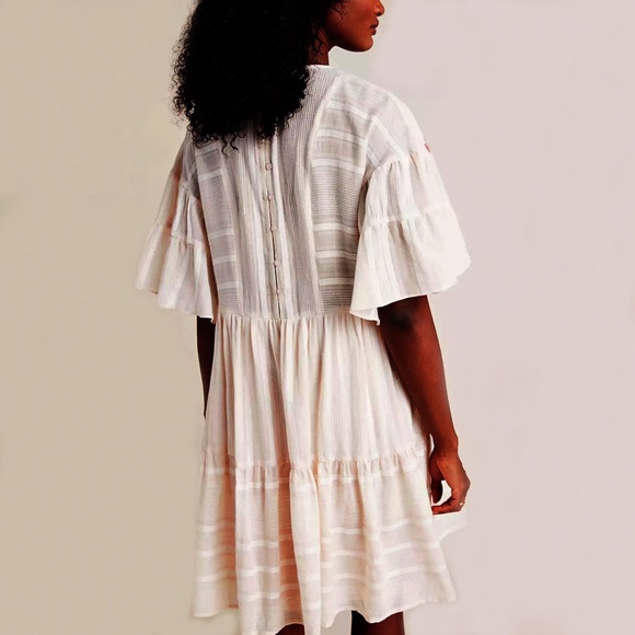 Anthropologie Embroidered Tunic Dress - Picture 2 of 9